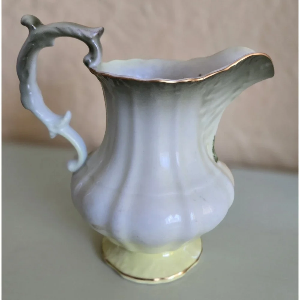 Zeh Scherzer & Co.  Bavaria‎ Pitcher Vintage Grape Motif Hand Painted
